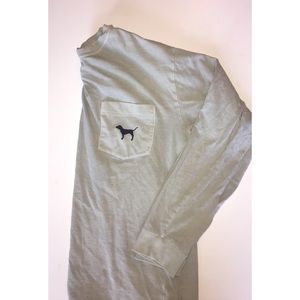 Women’s S PINK Slouchy Pullover Crewneck